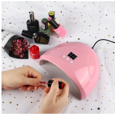 NJD - 56W NAIL UV LED LAMP / 36 W Nail UV LED Lamp Alat Kecantikan Pengering Kutek Kuku Dengan Lampu