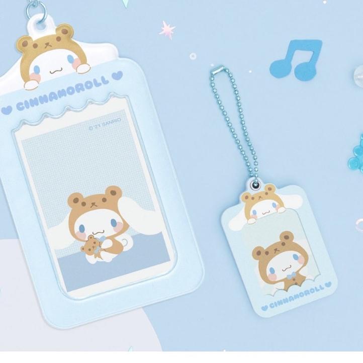 Terbaru.. [READY] SANRIO JAPAN & KOREA | Photocard Holder Keyring Kuromi / Cinnamonroll / Pochacco /