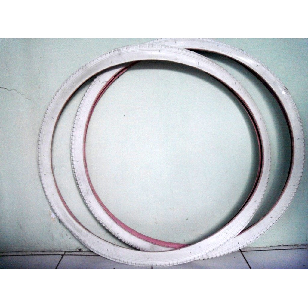 BAN SEPEDA ONTHEL BAN LUAR ONTHEL BAN SWALLOW BAN ONTHEL 28 WARNA PUTIH