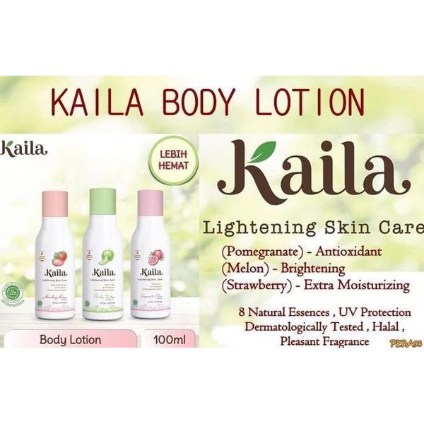 Kaila body lotion 100ml