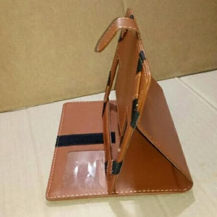 HUAWEI MEDIAPAD M2 DTAB D02H FLIP COVER FLIP CASE LEATHER CASE COKLAT~BERKUALITAS~