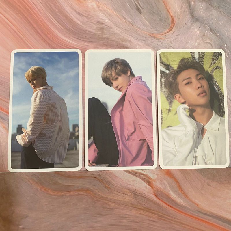 SALE BTS Dicon Behind Rare PC Photocard Jimin Taehyung Namjoon Double side official V RM 101 soom me