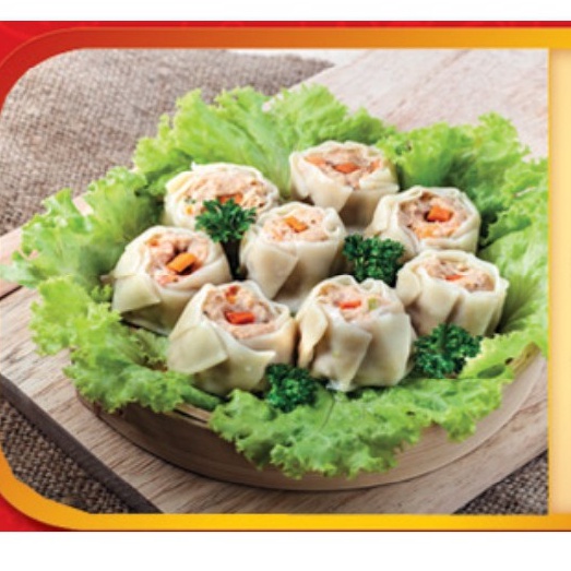 

SIOMAY SEAFOOD KRAUKK 250gr makanan beku frozen food cemilan sehat halal somay