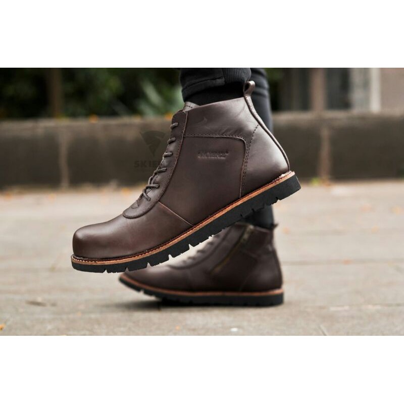 STUMPS X SKIENZ I sepatu kulit asli VOLKER safety