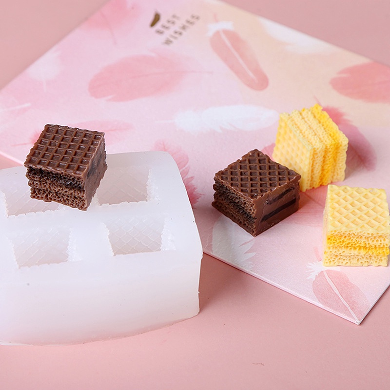 1 Pc Cetakan Resin Bahan Silikon Untuk Dekorasi Kue