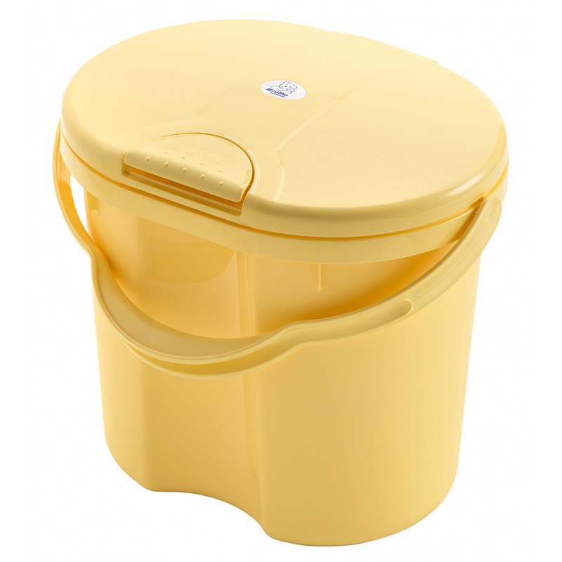 Rotho Nappy Pail Top - Vanilla Honey Pearl