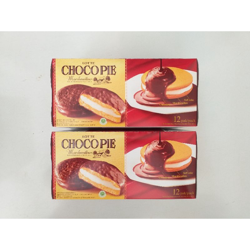 

Lotte Chocopie Marshmallow 28 Gram 1 Box