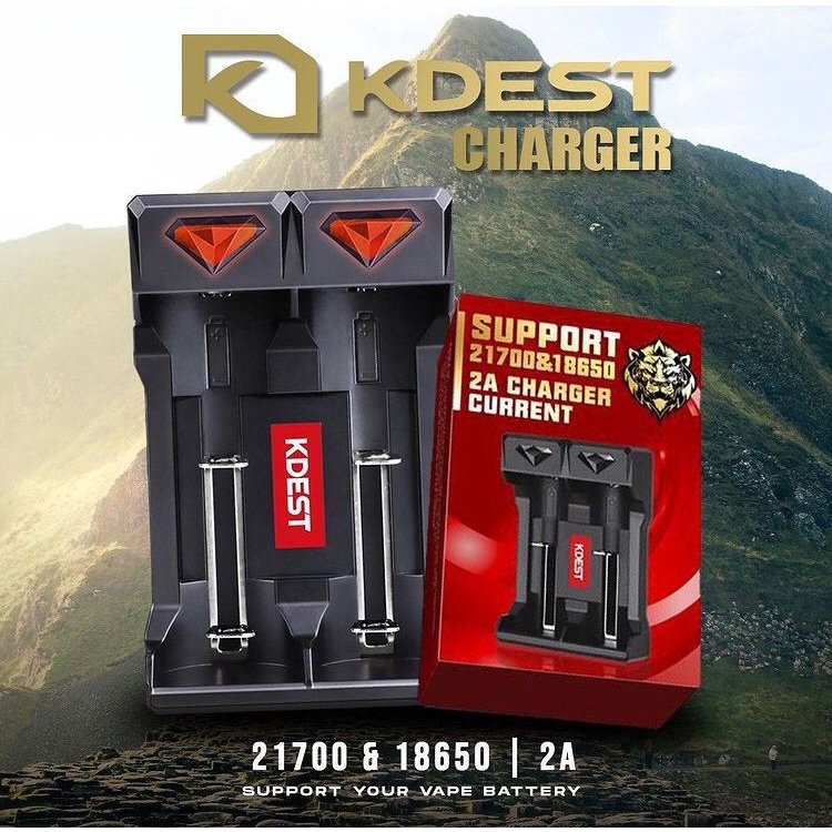 Kdest 2A Charger Battery Charger  Cas Baterai ORIGINAL