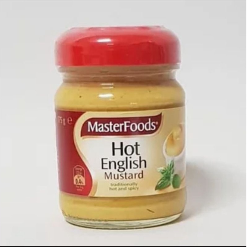 

Masterfood Hot English Mustard 175gr