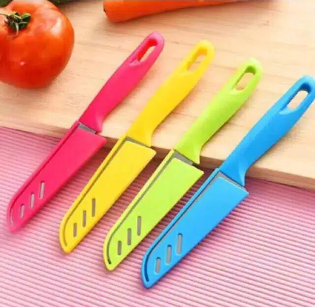 (ready-medan) Pisau Anti Karat Pisau Stainless Steel Tajam Pisau Dapur  Pisau Buah