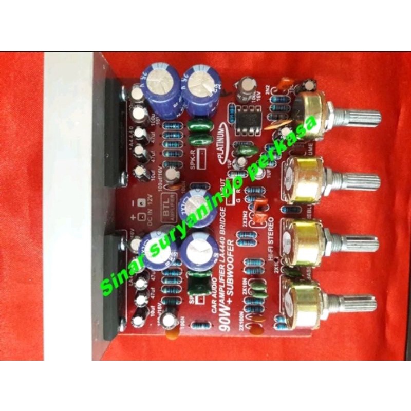 kit ampli stereo plus sub platinum btl 90 watt