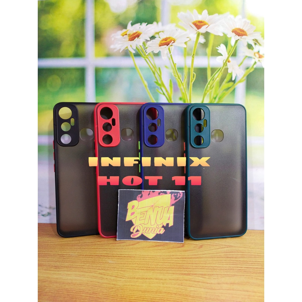 CASE INFINIX HOT 11 - CASE DOVE MY CHOICE PLUS RING KAMERA INFINIX HOT 11 - BD