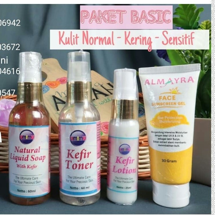 Paket UA CTMP4 soslusi utk menghilangkan bekas jerawat serta Mencerahkan kulit wajah secara alami