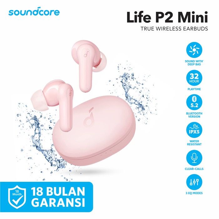 Anker TWS Soundcore Life P2 Mini - SKU : A3944 - Garansi Resmi 18 Bulan