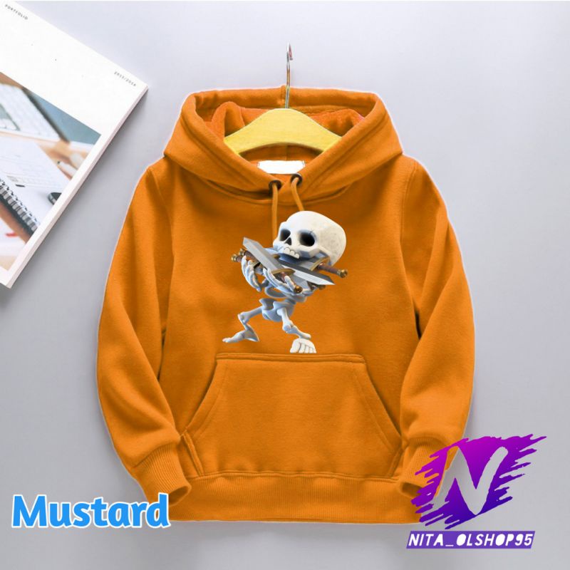 sweater hoodie coc tengkorak