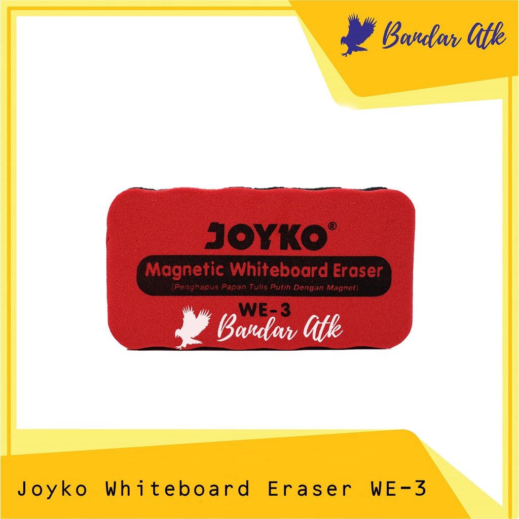 

JOYKO White Board Eraser We 3 Penghapus Papan Tulis Magnet We3 [1 PCS]