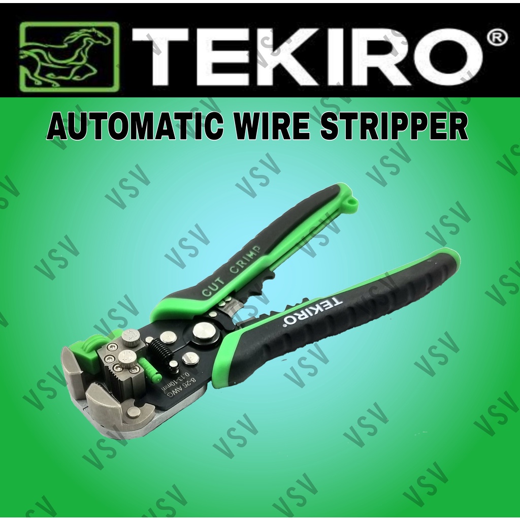 TEKIRO Tang kupas kabel Otomatis Automatic wire stripper Tang POTONG KUPAS CRIMPING kabel