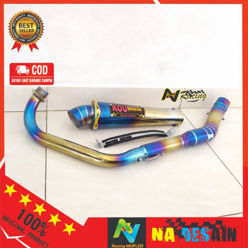 Knalpot Kou Vixion new,Vixion old satria fu dll