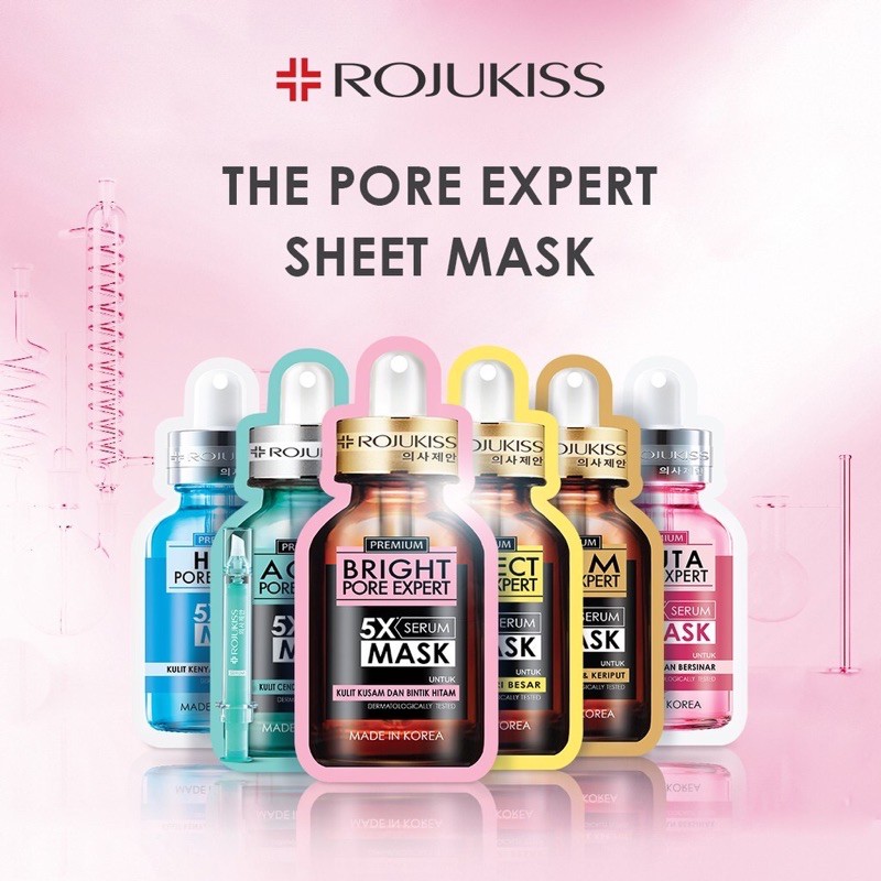 Rojukiss Pore Expert 5x Serum Sheet Mask