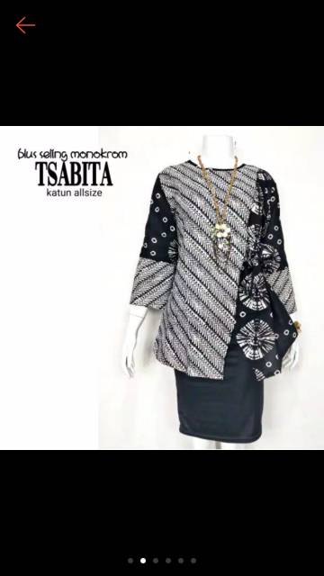 Blus seling monochrome tsabita