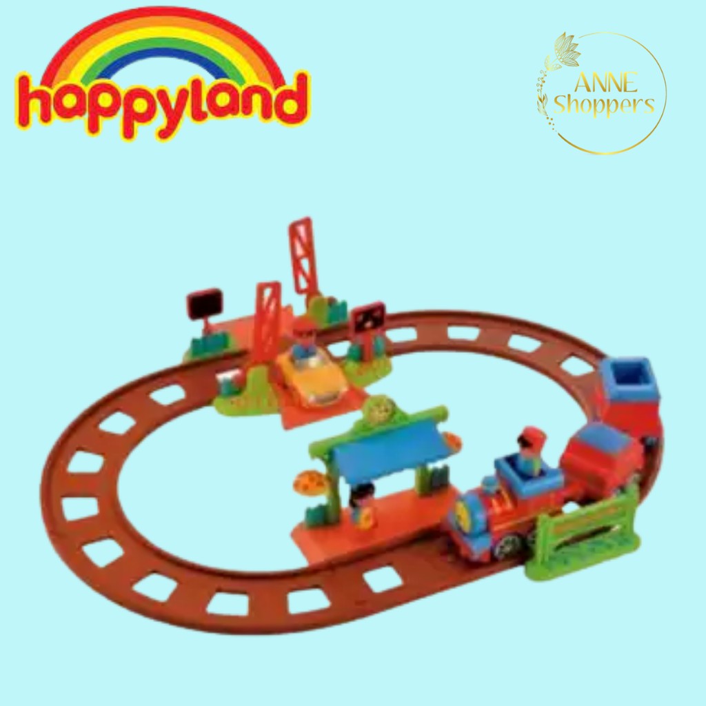 Happyland Country Train Set - Mainan Pretend Play Anak