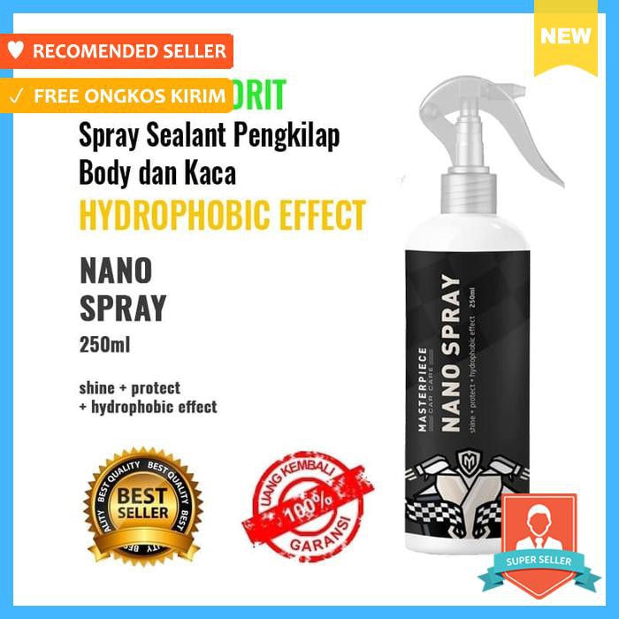 Nano Coating Masterpiece Nano Spray Wax Melapisi Cat Mobil [Wetlook]