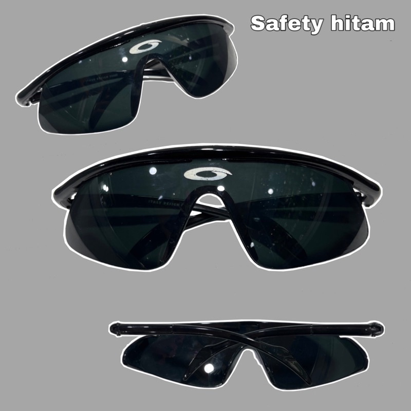 Kaca mata safety hitam anti debu