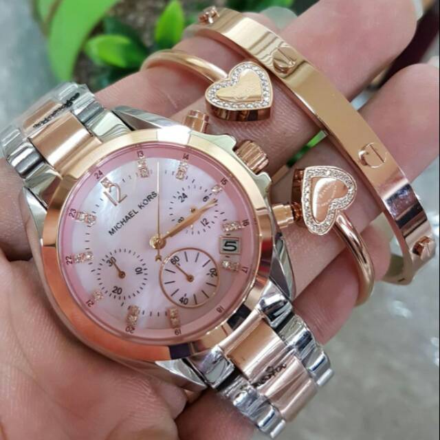 Jam Tangan Wanita Analog Chronograph Michael Kors MK5799