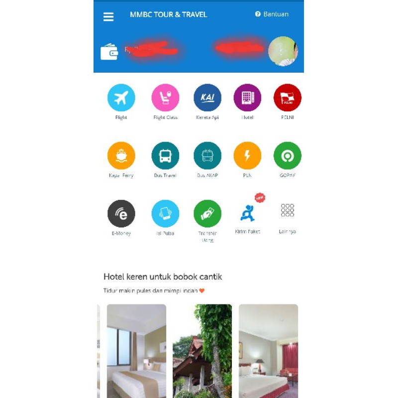 software travel&tiket MMBC