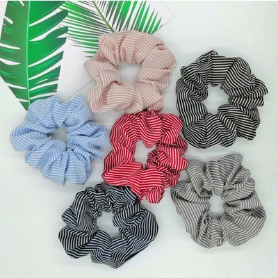 Topprice COD Ikat Rambut Motif Strawberry Aneka Warna Karet Scrunchie Rambut AW19 / AW20 / AW29 / AW30