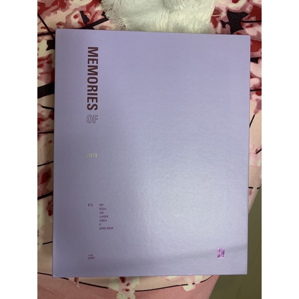 Binder BTS Memories 2018 DVD Memo 18