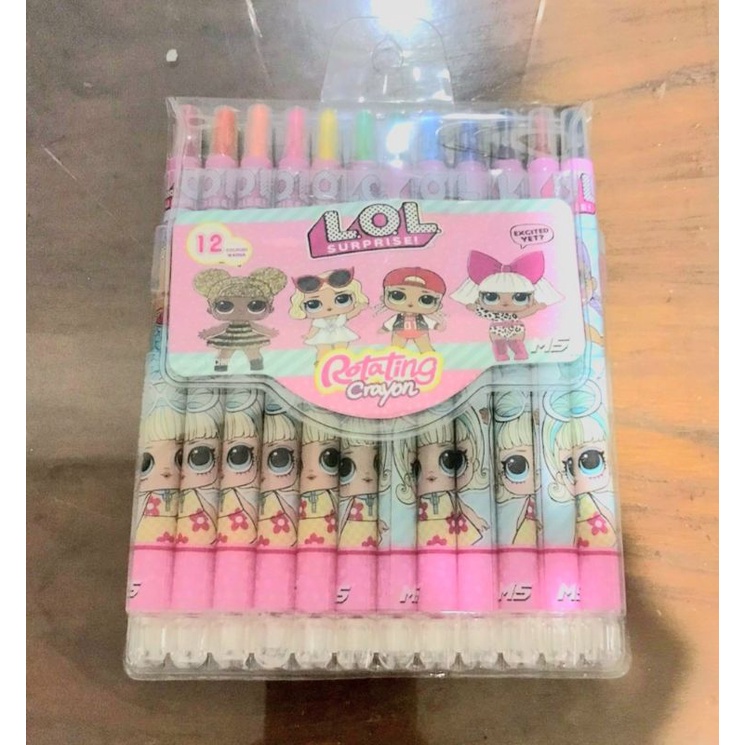 

Krayon Putar Motif Panjang 1 set