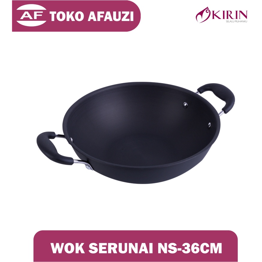 KIRIN WOK SERUNAI NON-STICK 36CM