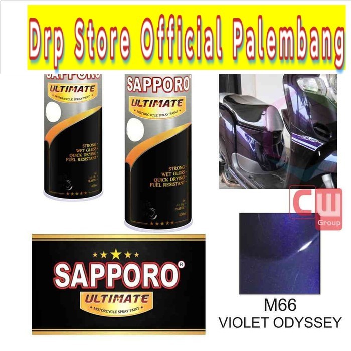 SAPPORO ULTIMATE M66 VIOLET ODYSSEY - CAT SEMPROT SAPORO