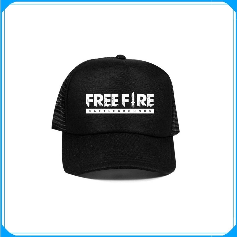 (COD) TERLARIS Topi Trucker Custom FREE FIRE