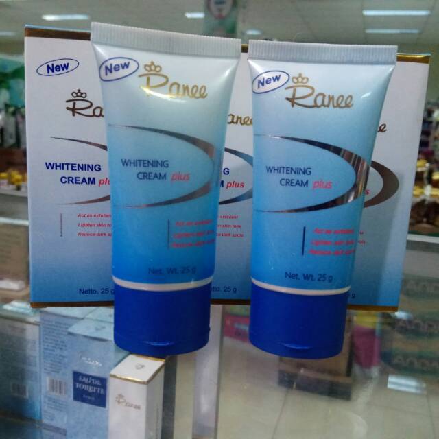 Ranee Whitening Cream Plus / menyamarkan noda hitam