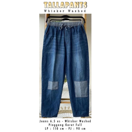 TALLA PANTS | Celana Jeans Wanita Jumbo Terbaru LP 110 Fit XXL | Celana Baggy Jeans Wanita Kekinian | Celana Jeans Korea