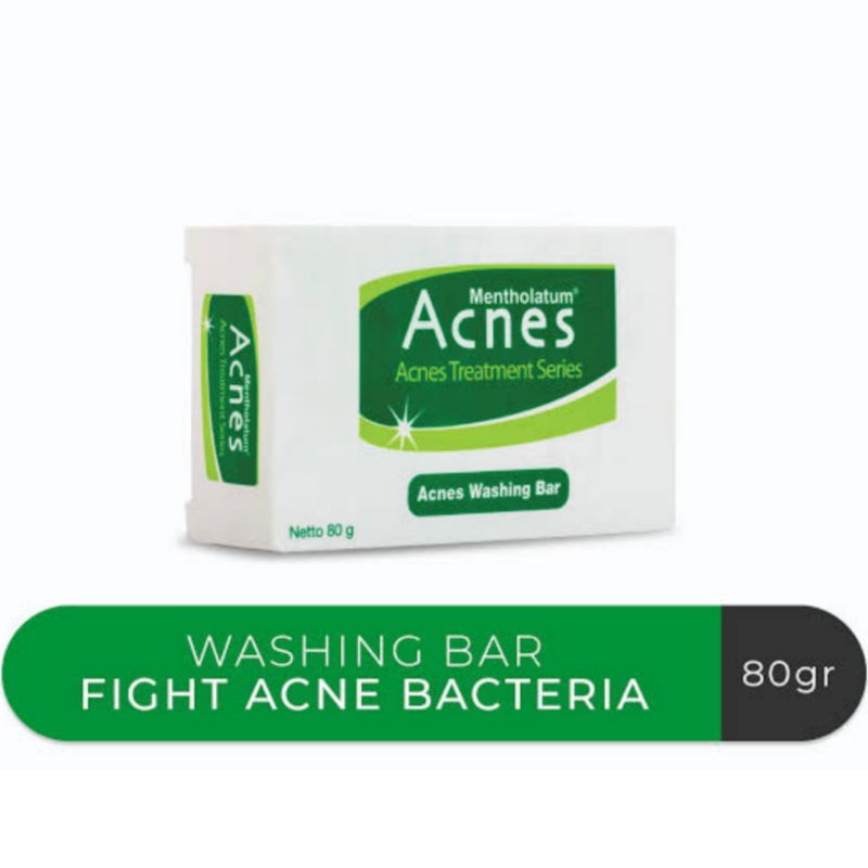 Acnes Washing Bar 80g Sabun Anti Bakteri Jerawat