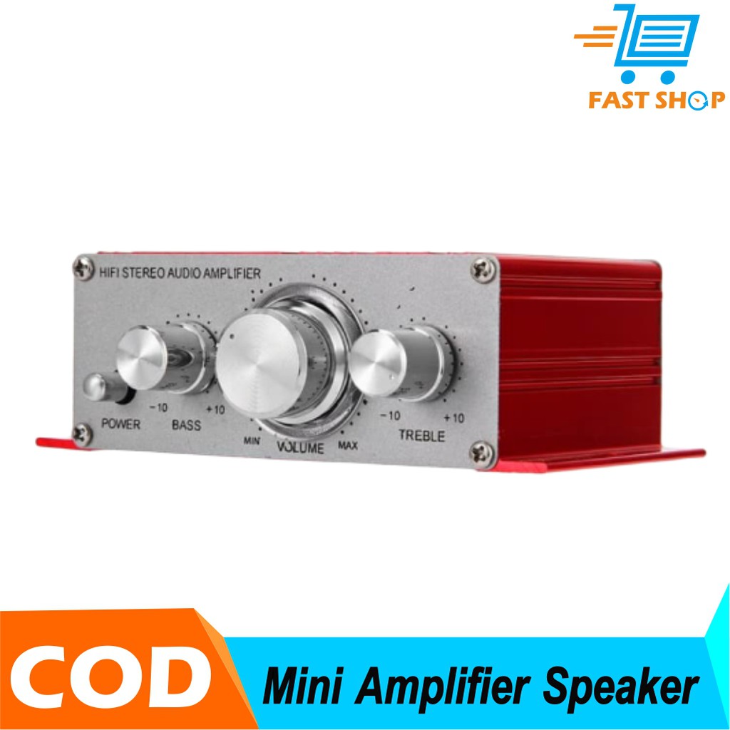 Mini Amplifier Speaker Stereo 2 channel 20W Hi-Fi