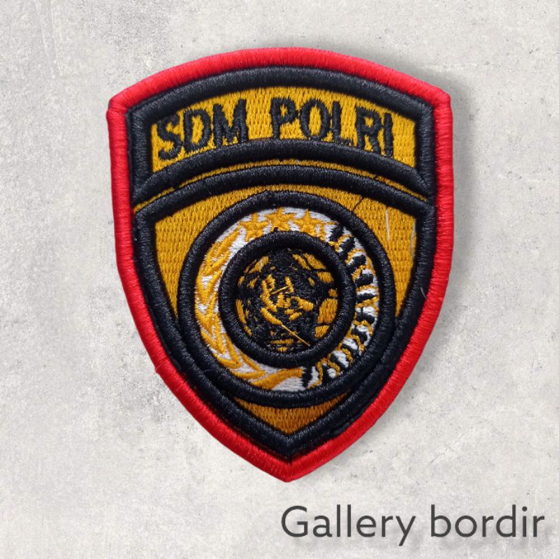 logo sdm polri timbul