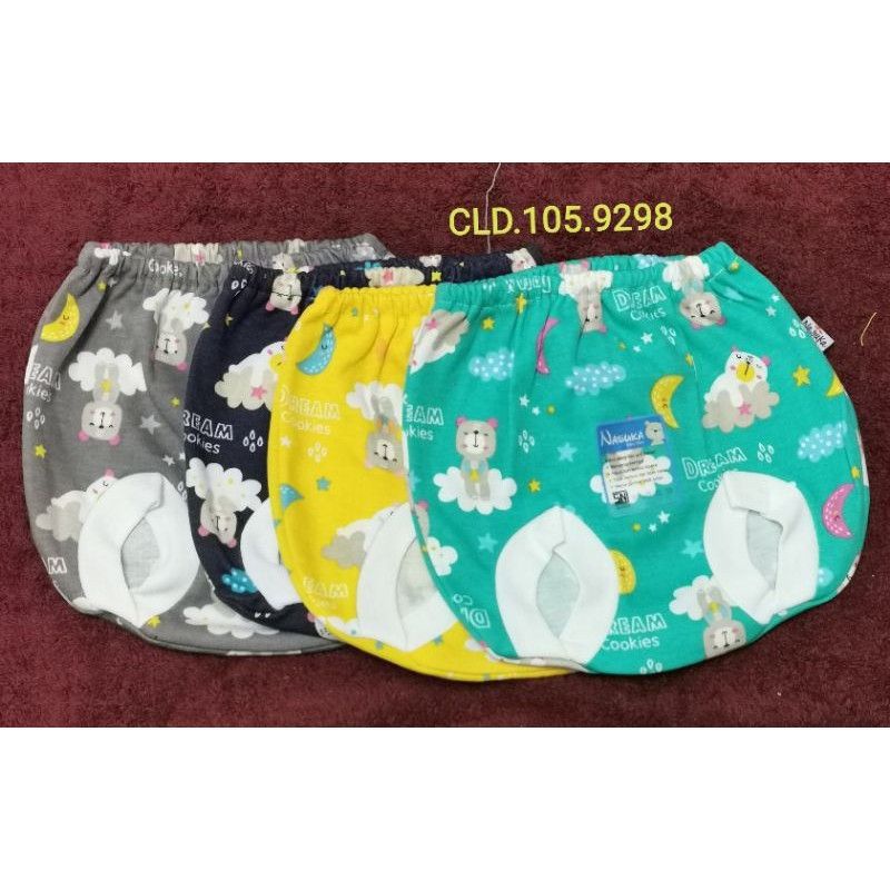 Baju bayi 0 - 3m NASUKA halus isi 3pc / Baju bayi new born / Baju bayi premium