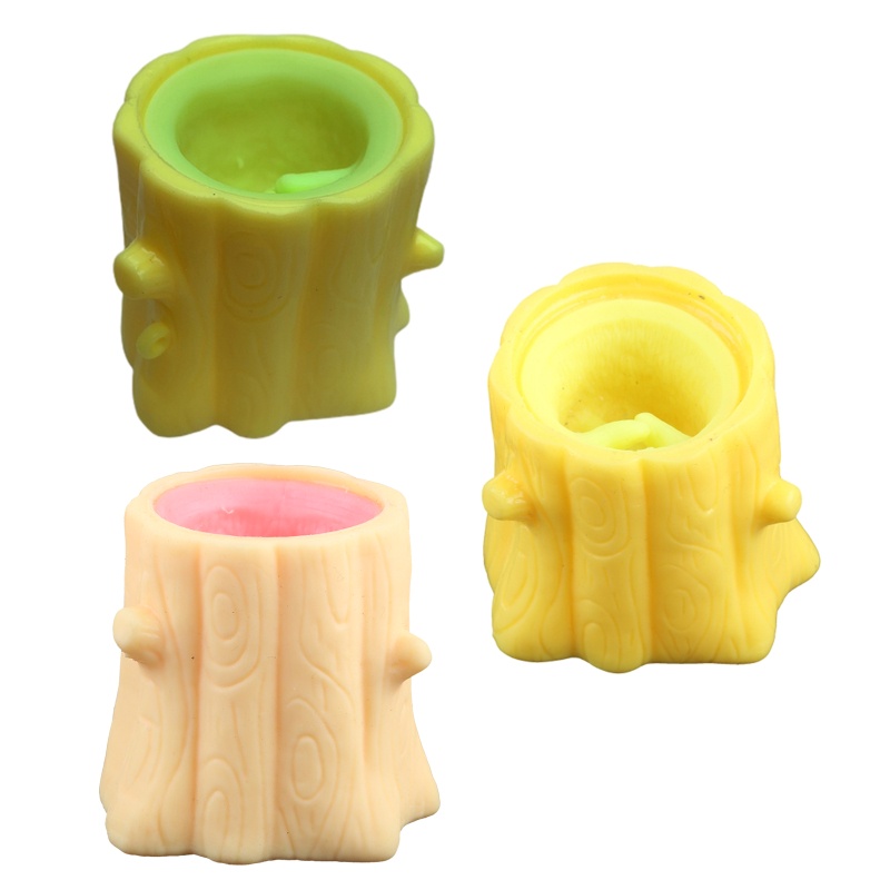 Mary Squeeze Squirrel Cup Vent Decompression Toys Pegangan Tangan Mainan Anti Kecemasan