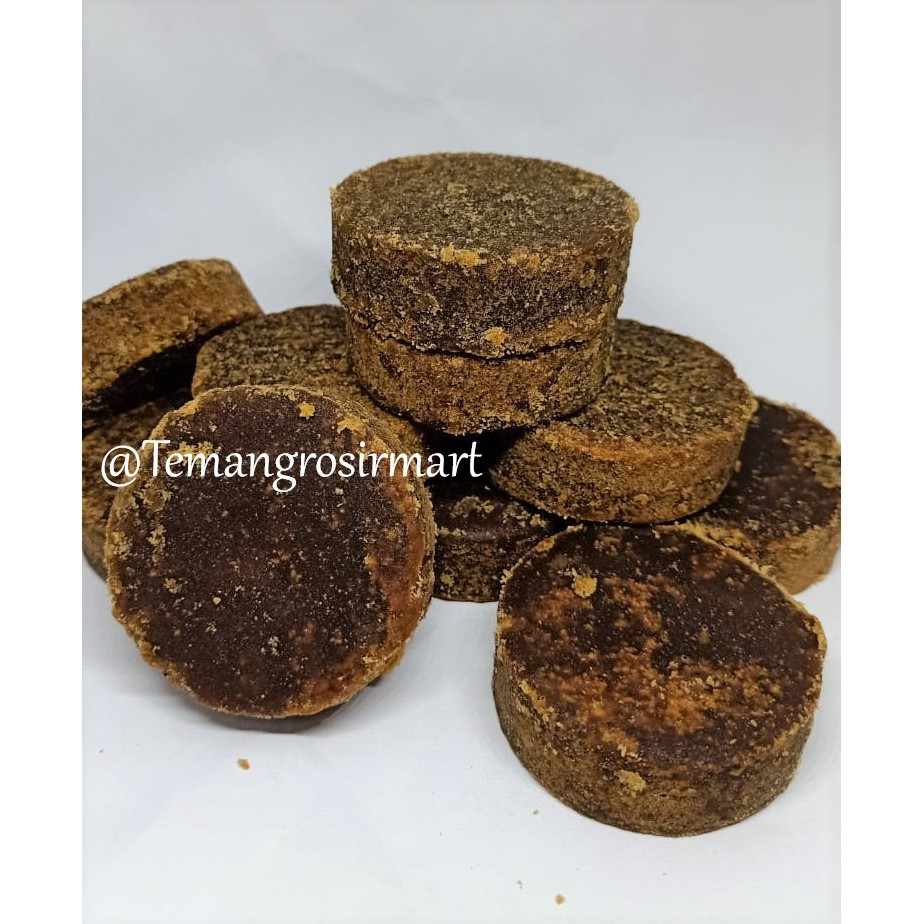 

Gula Merah Hitam / Gula Jawa Hitam Super 1 Kilo Cap Pohon Kelapa