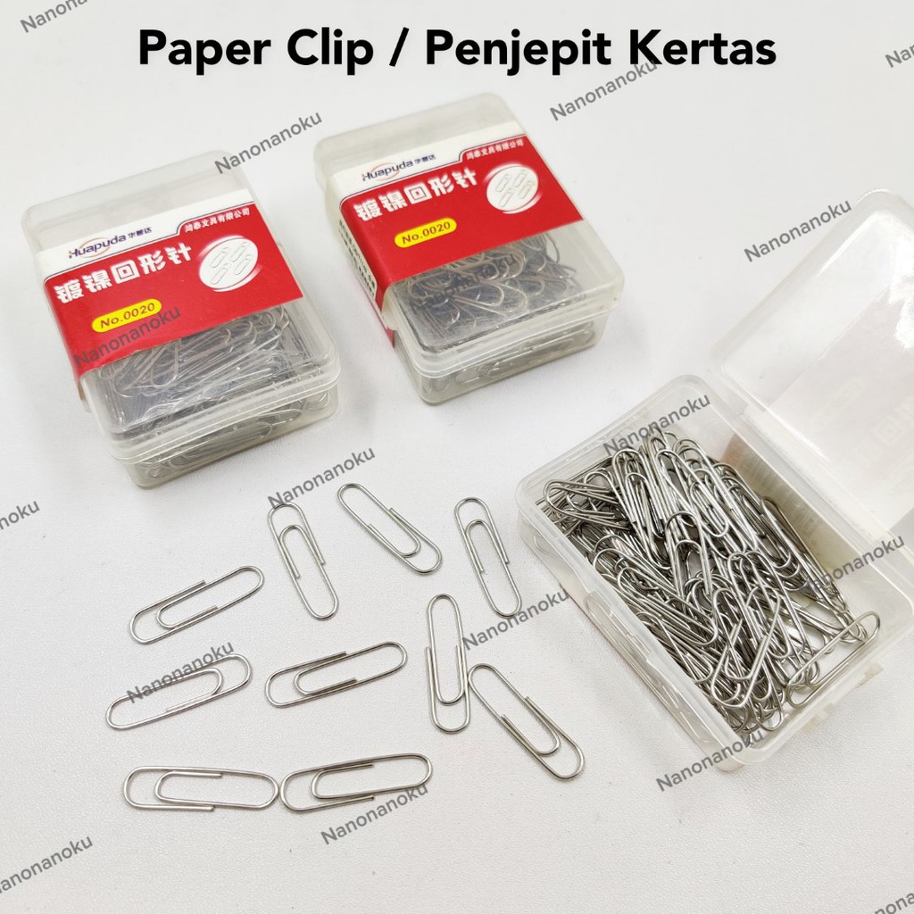 Paper Clip Penjepit Klip Kertas Per Kotak Kecil