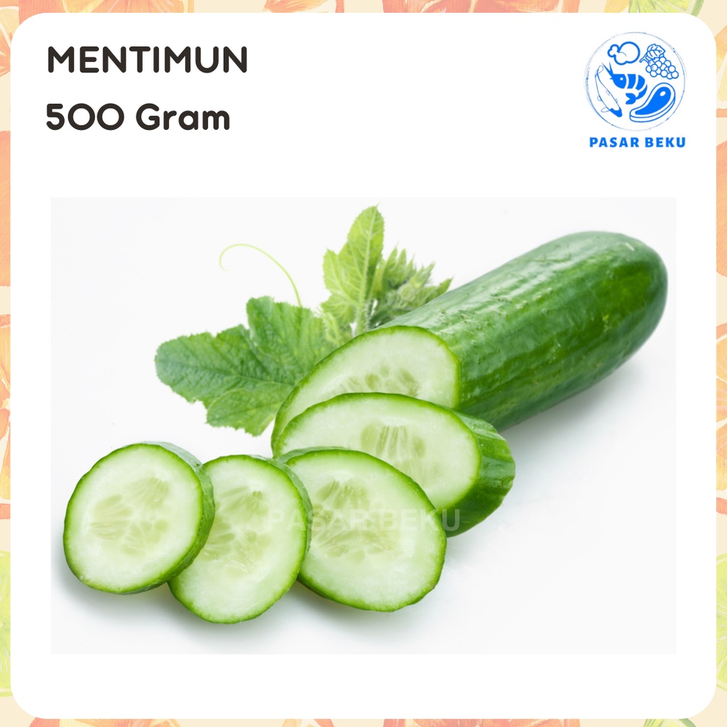 

Sayuran Fresh Timun Mentimun Lokal Cucumber Pasar Beku Padang