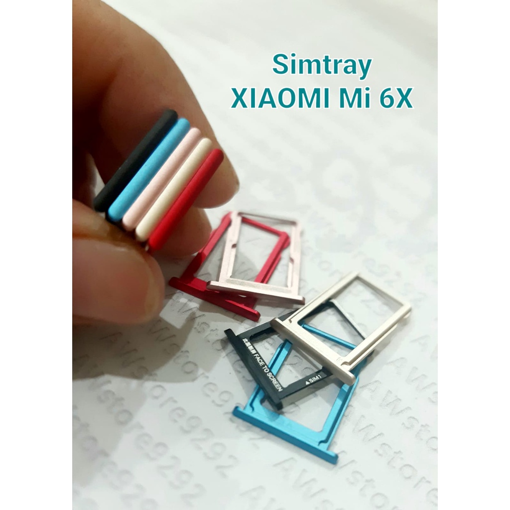 Slot Tempat Dudukan Kartu Simcard Sim card Lock Simtray Sim Tray XIAOMI Mi 6X Mi6X Mi A2 MiA2