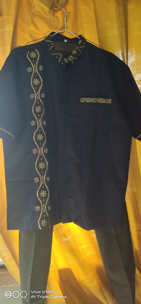 Kemeja Batik Pria Ppbtk07 Wsa04 Lengan Panjang /kemejapria/kemejabatik/batikpria/batikmodern