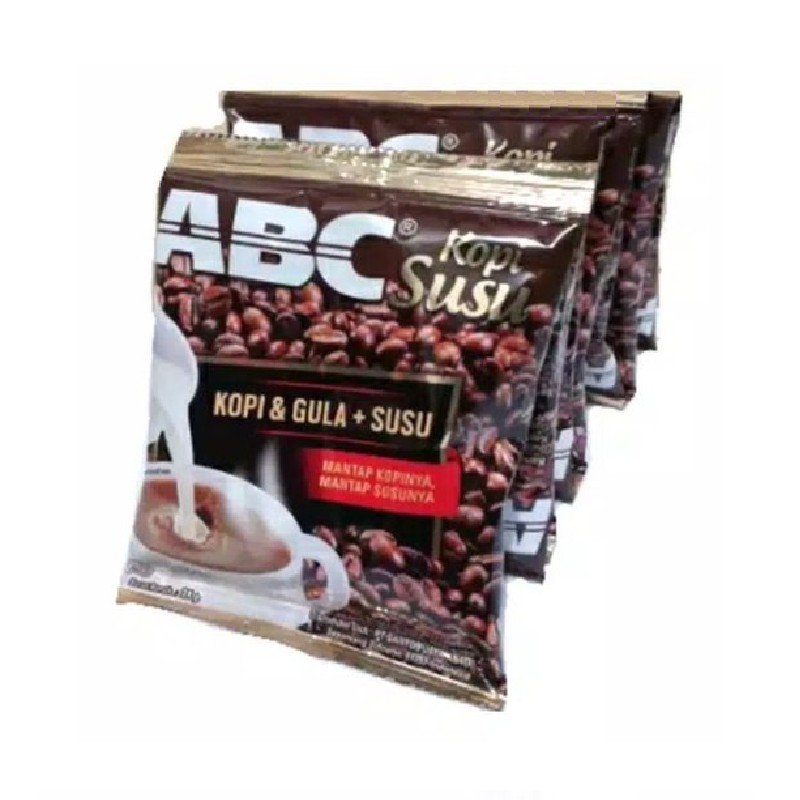 

ABC Kopi Gula Plus Susu 1 Renceng (10 x 20gr)