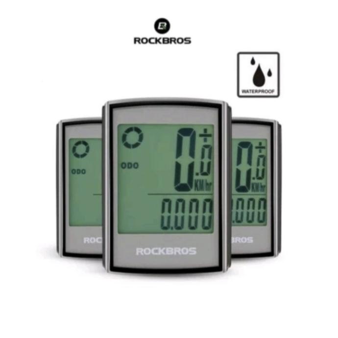 Speedometer Sepeda Rockbros Wireless