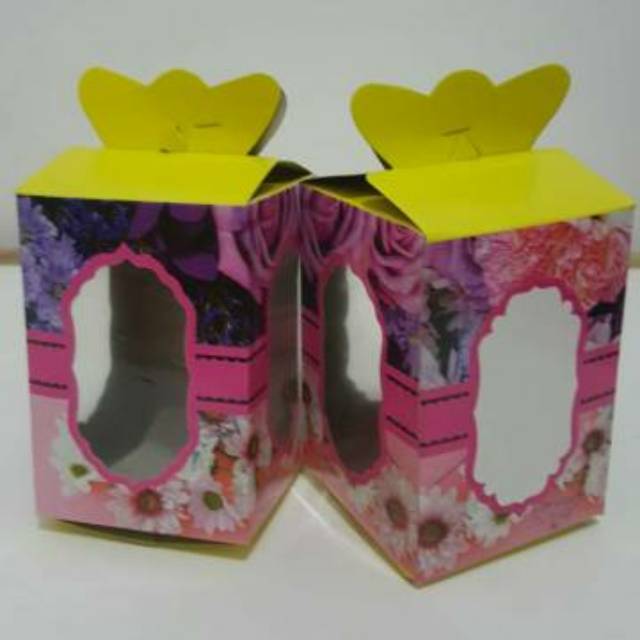 

[Sby] 7cm x 7 x 10 Dus Kotak Kemasan souvenir paper box hitam